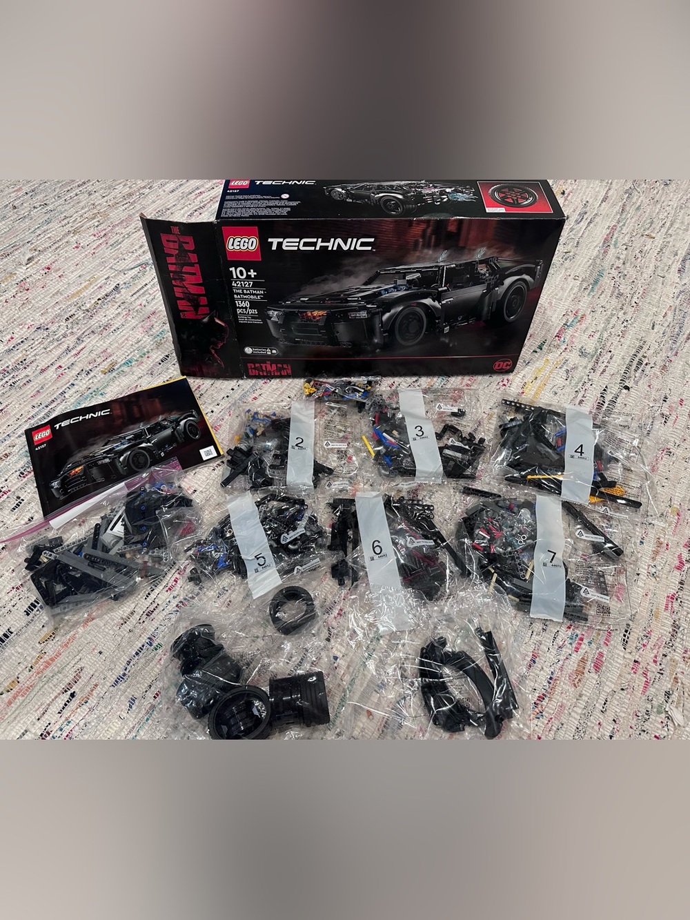 Lego Technic Black Batmobile 42127